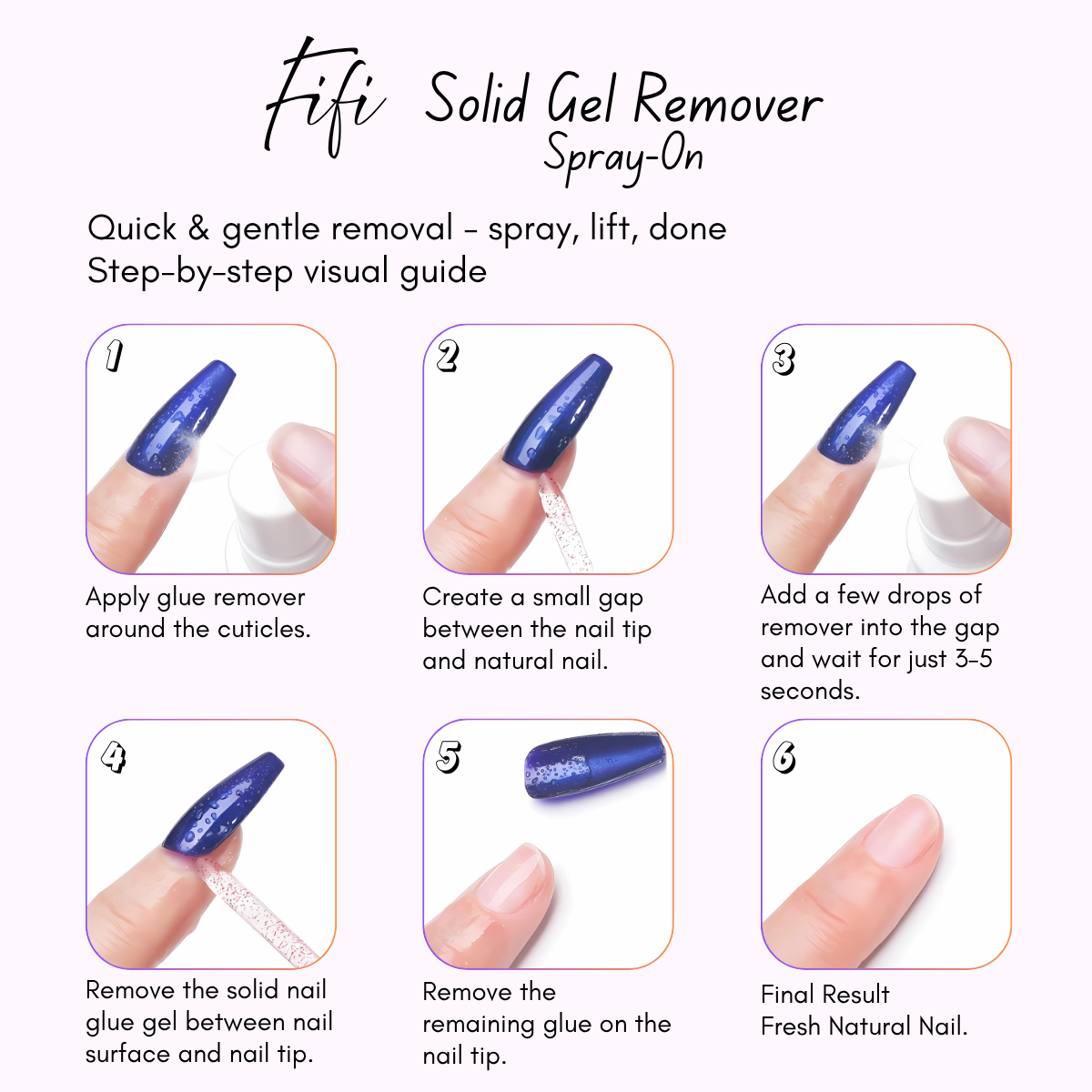 Solid Nail Gel Remover
